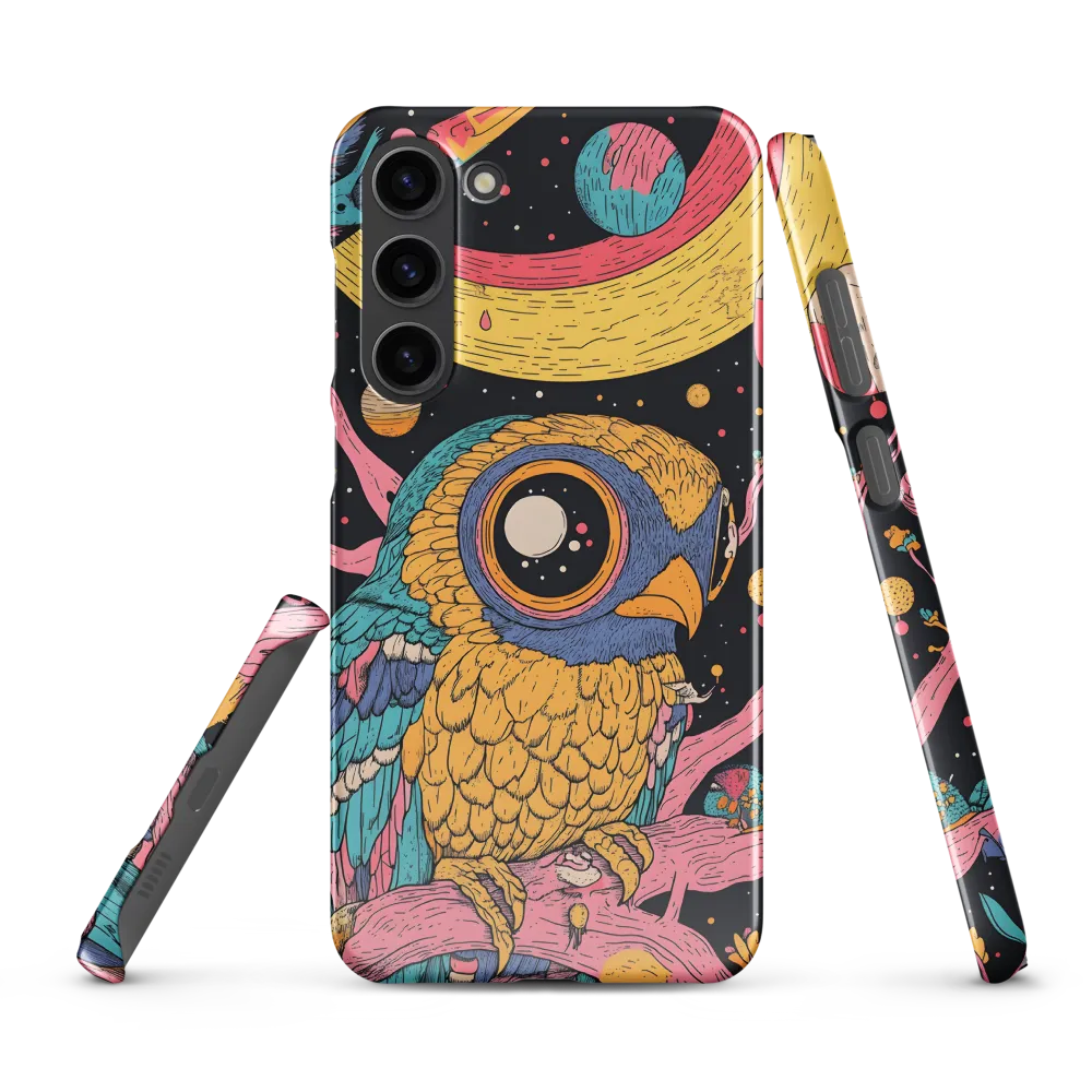 Whimsical Cosmic Owl
