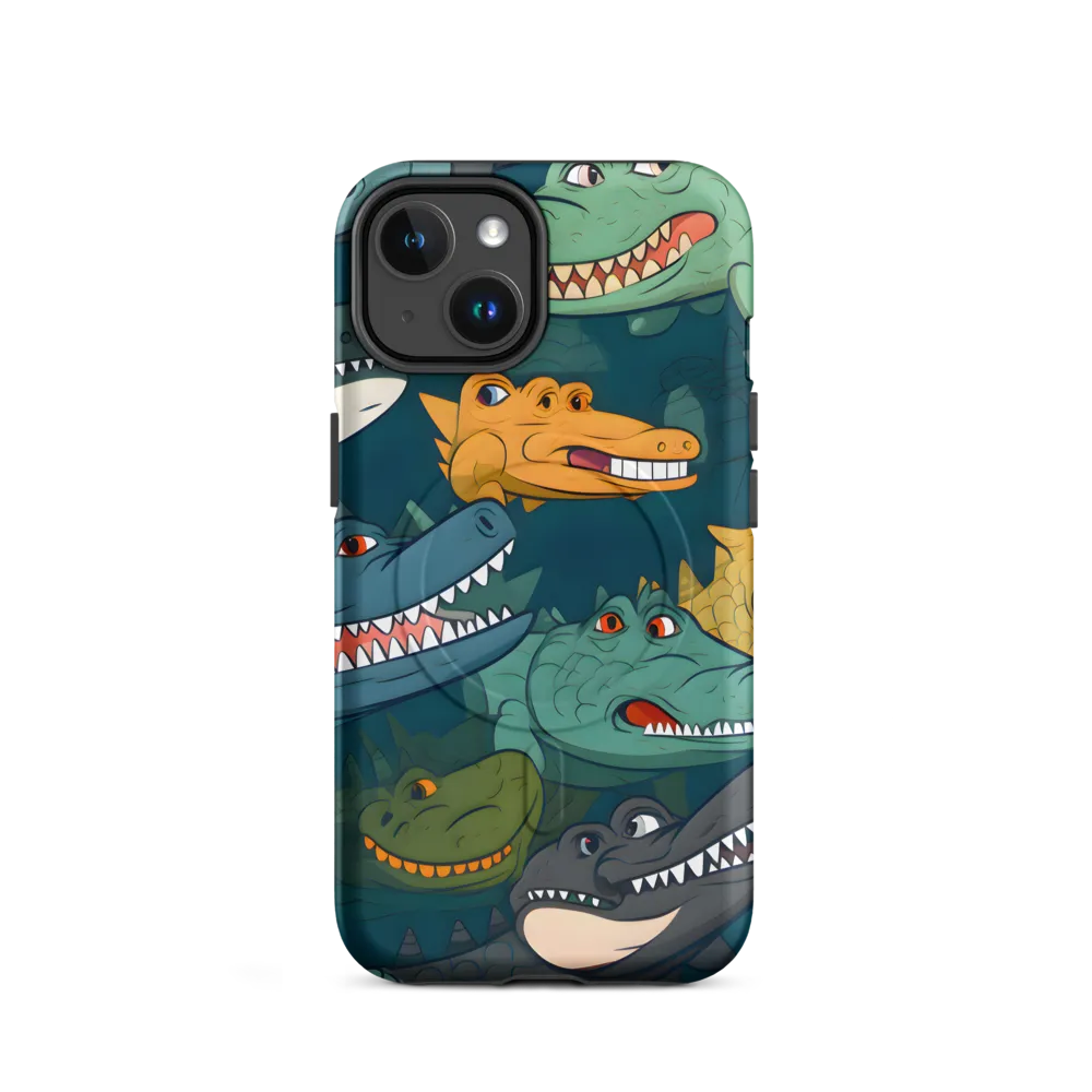 Cheerful Crocodilian Parade
