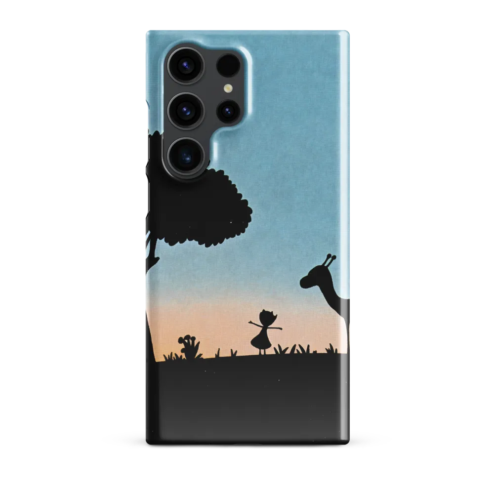 Curiosity in the Silhouette | Phone Case |  S23 Ultra | Snap Case | Glossy