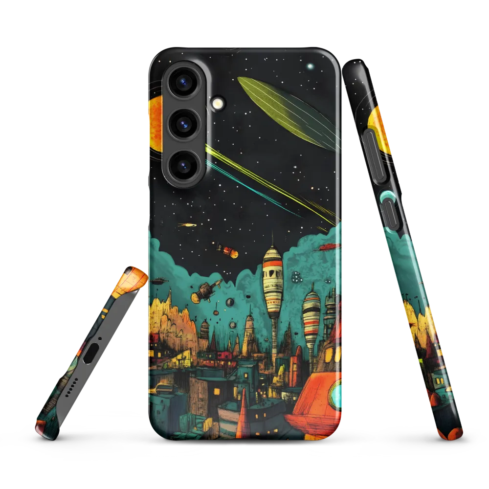 Galactic Cityscape: A Journey Through Imagination