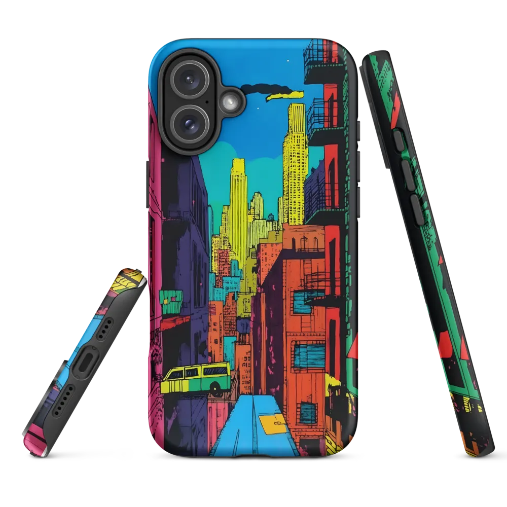 Urban Vibrance: A Pop Art Cityscape