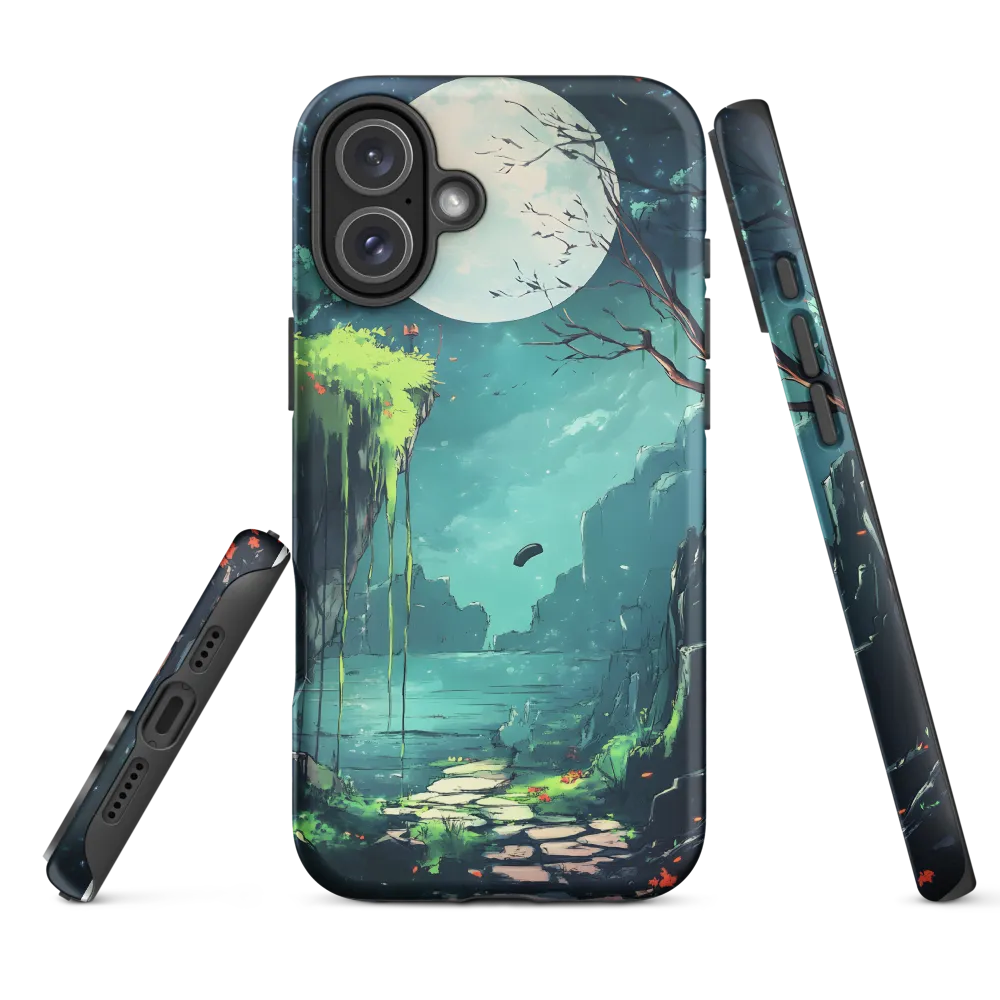 Moonlit Serenity: A Fantastical Landscape