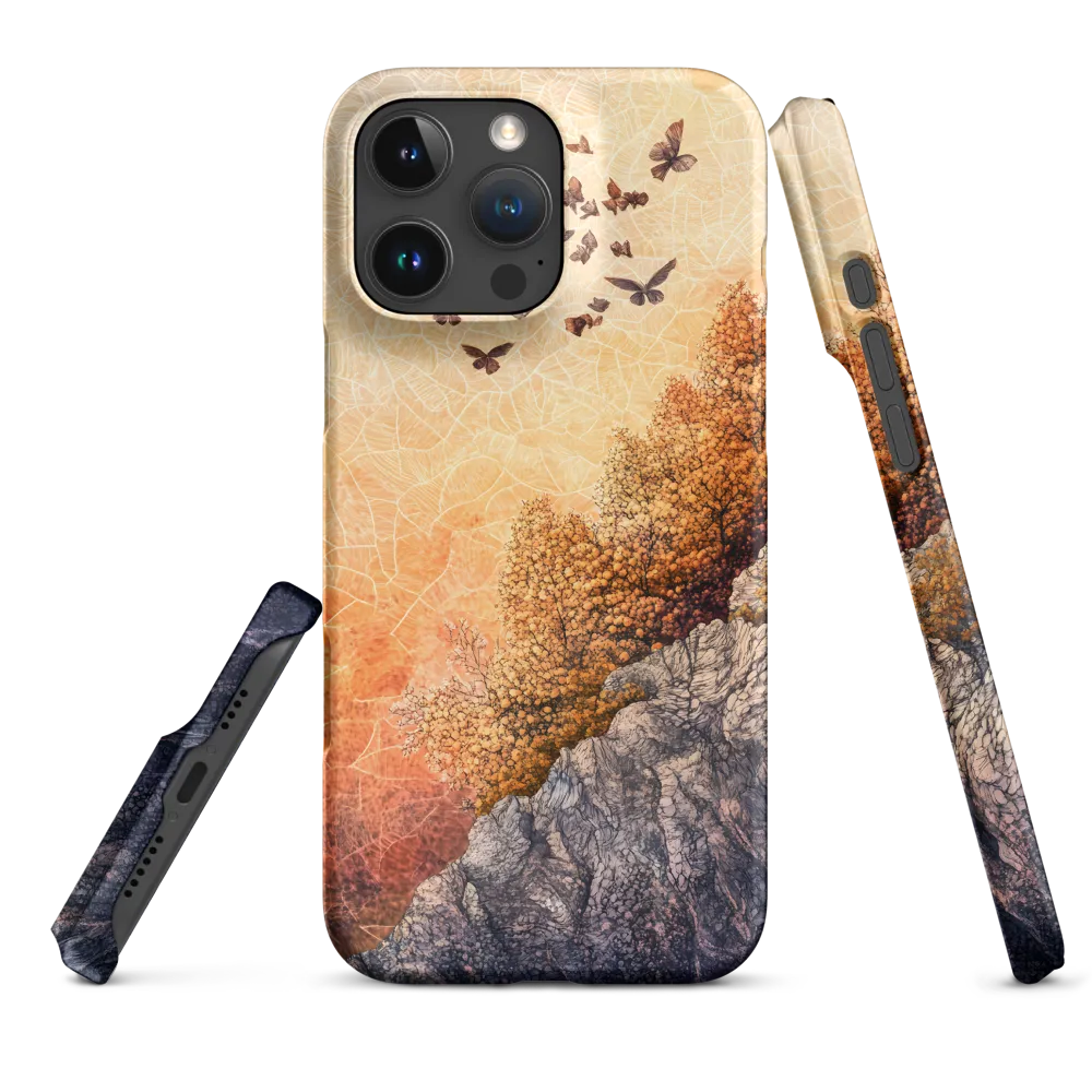 Fluttering Dreams of Serenity | Phone Case |  16 Pro Max | Snap Case | Matte