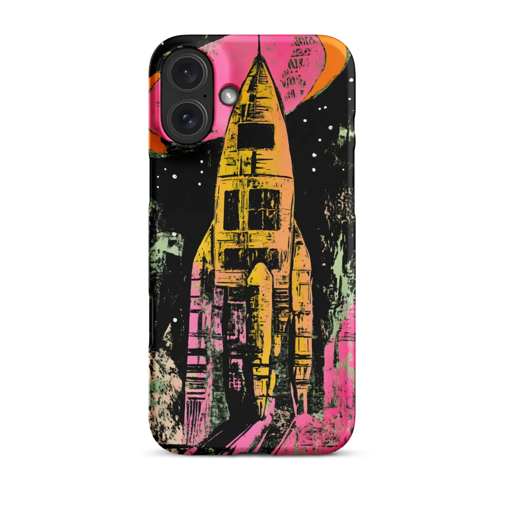 Cosmic Voyage: A Surreal Rocket Adventure