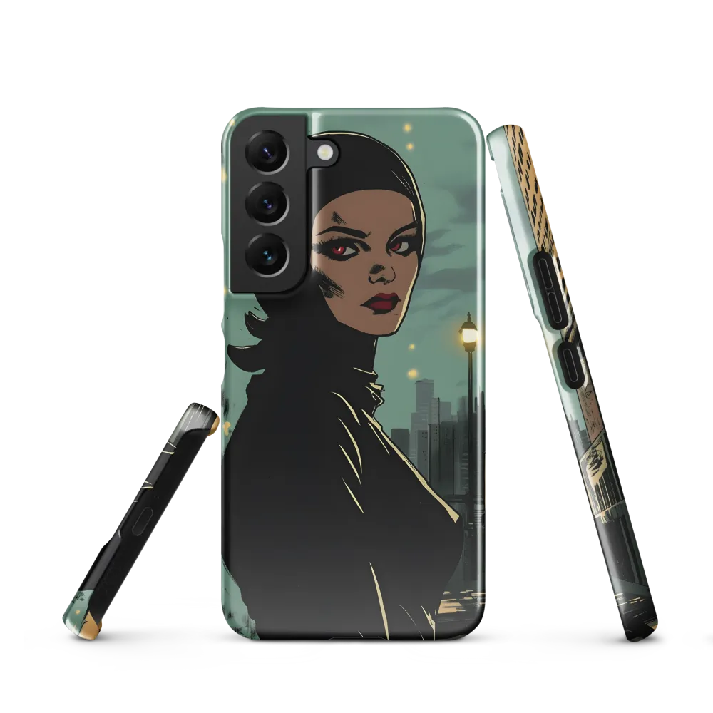 Shadows of Intrigue | Phone Case |  S22 | Snap Case | Glossy