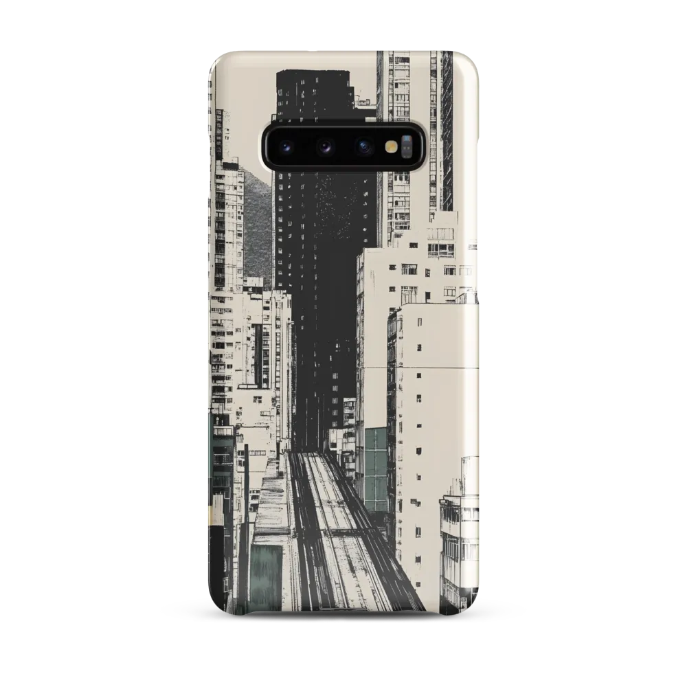 Urban Symphony: A Contemporary Cityscape | Phone Case |  S10 Plus | Snap Case | Glossy