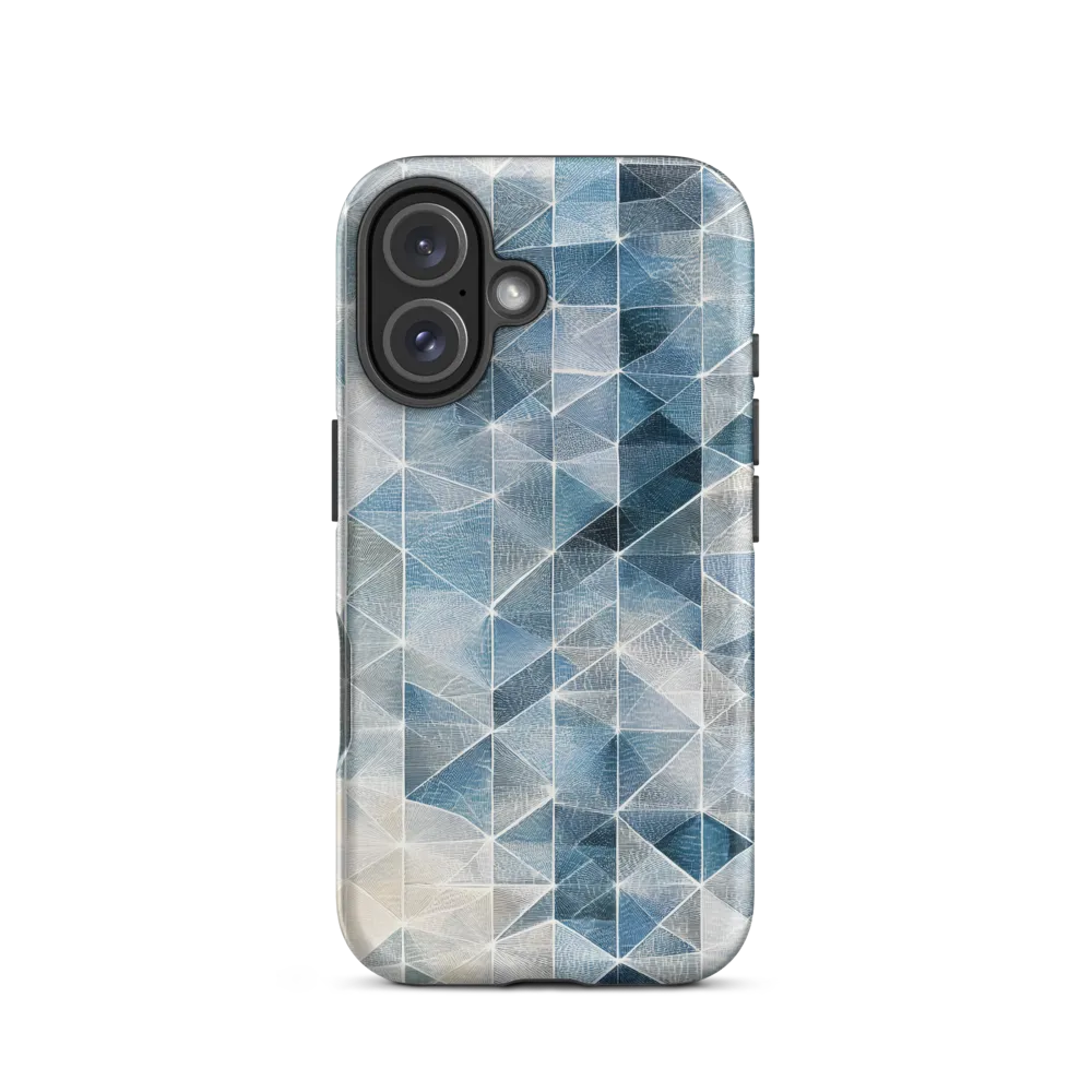 Geometric Harmony in Blue | Phone Case