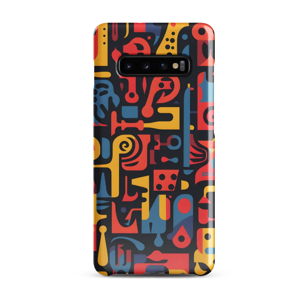 Mosaic of Playful Patterns | Phone Case |  S10 Plus | Snap Case | Glossy