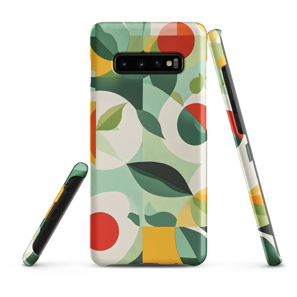 Harmony in Shapes: A Playful Abstract Design