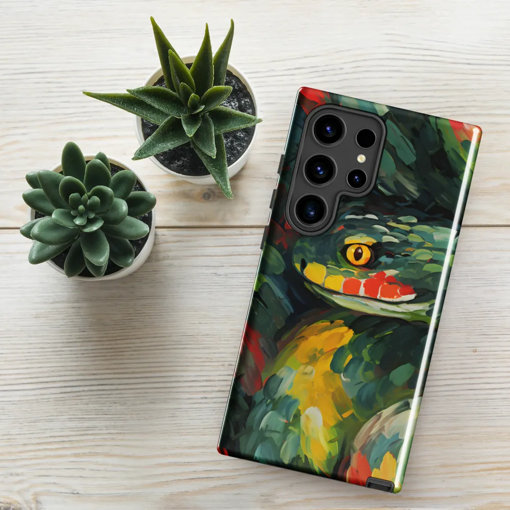 Enigmatic Coils | Phone Case |  S24 Ultra | Tough Case | Glossy