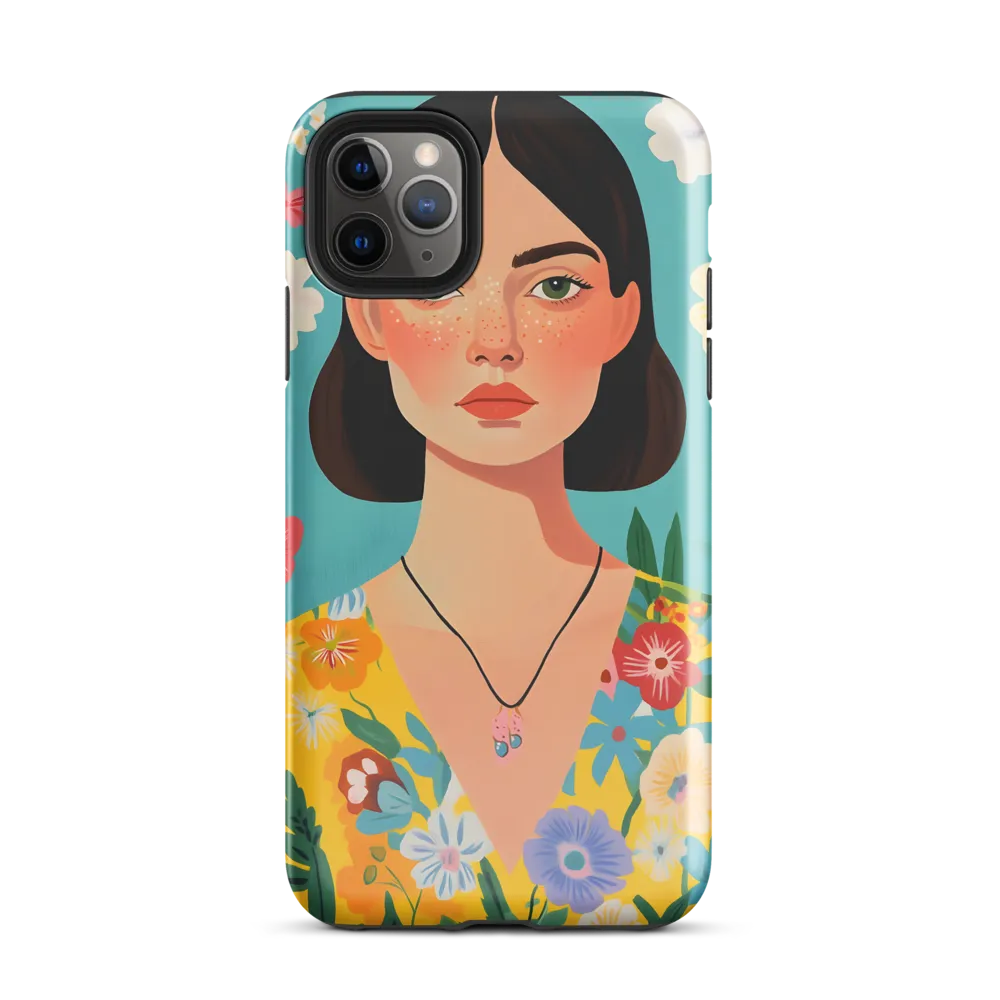 Embracing Nature: A Portrait of Serenity | Phone Case |  11 Pro Max | Tough Case | Glossy