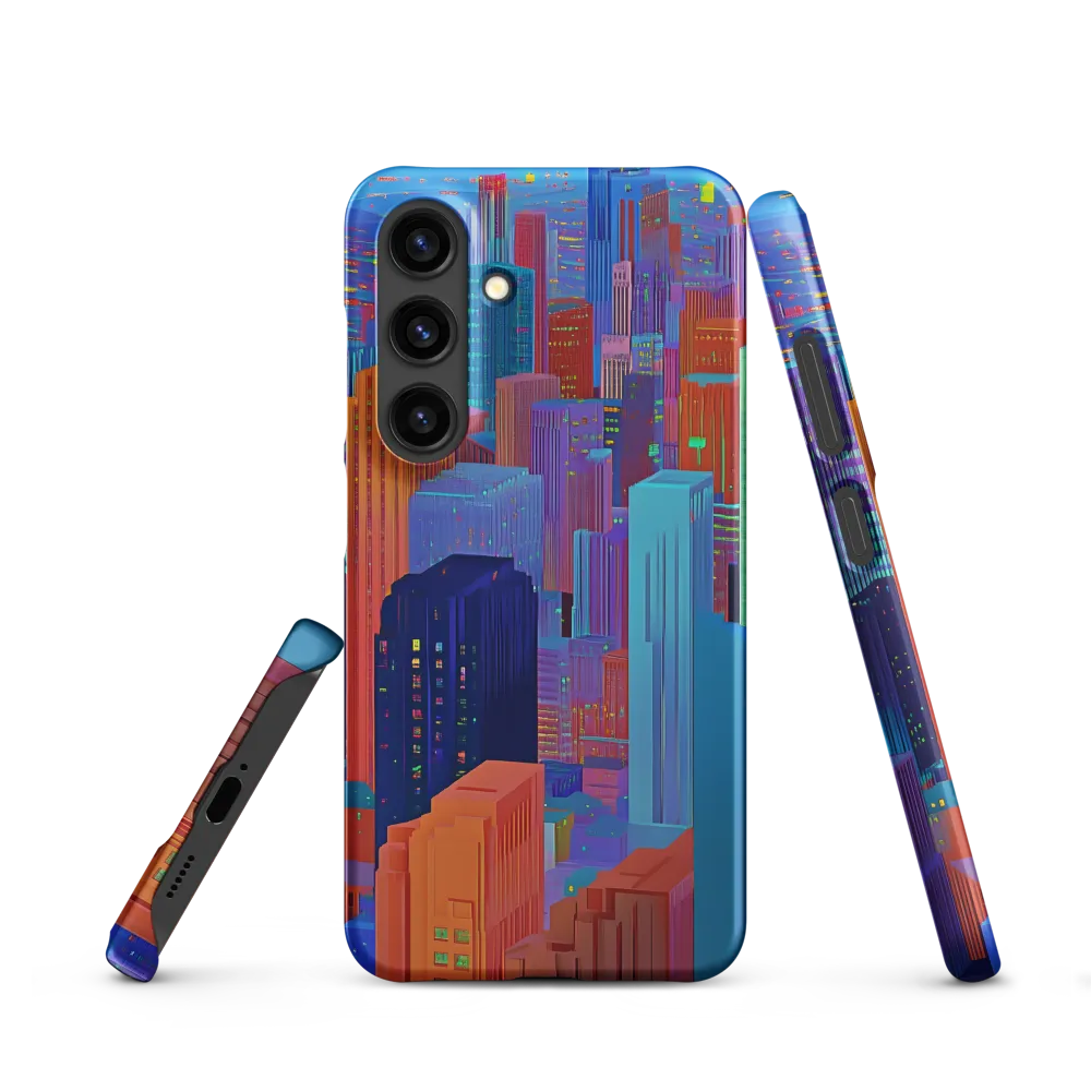 Vibrant Metropolis in Twilight