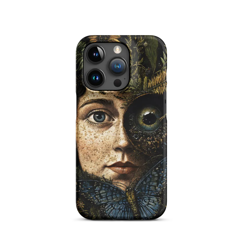 Nature's Embrace: A Surreal Portrait | Phone Case |  15 Pro | Snap Case | Matte