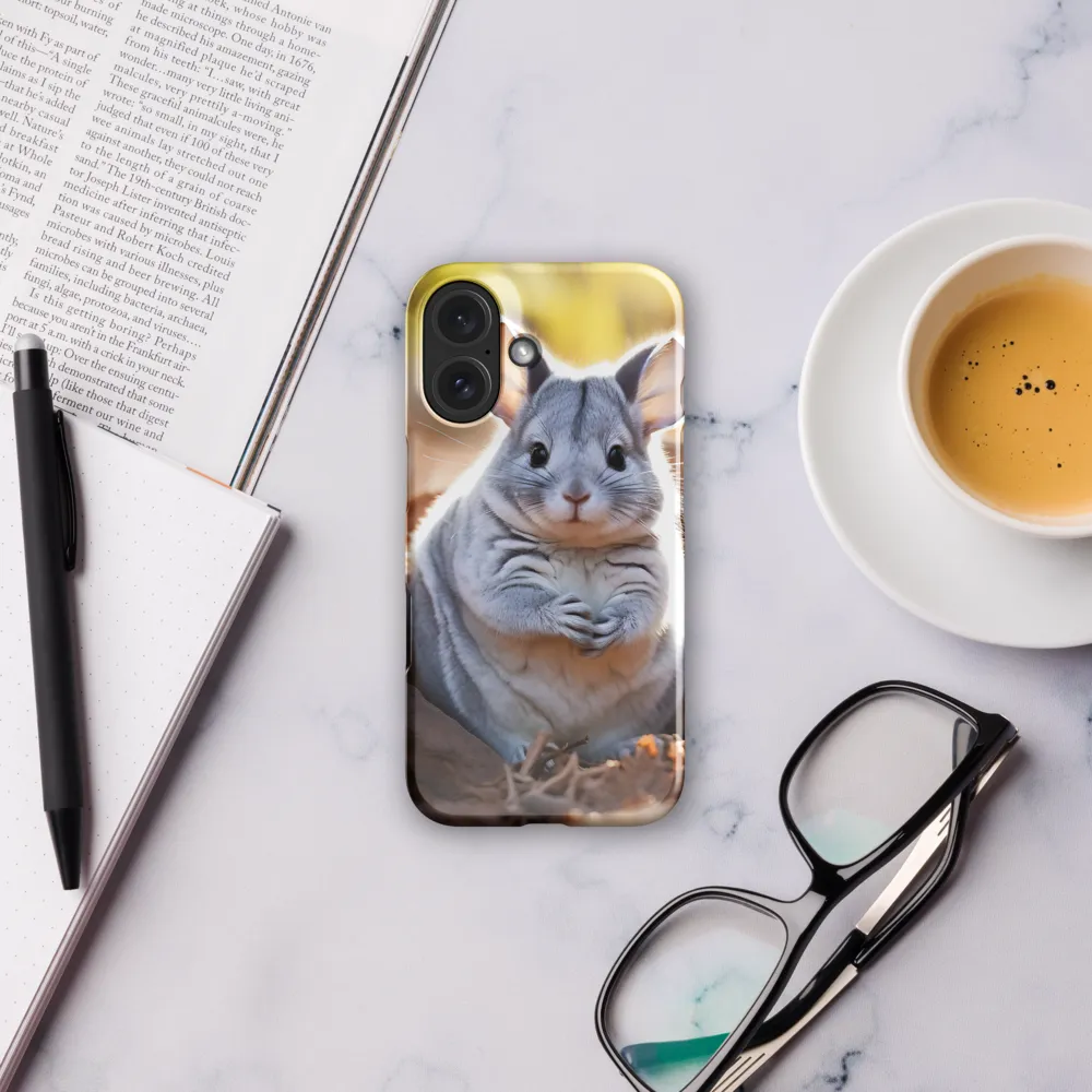 Gentle Whispers of Nature: The Chinchilla | Phone Case |  16 | Snap Case | Glossy