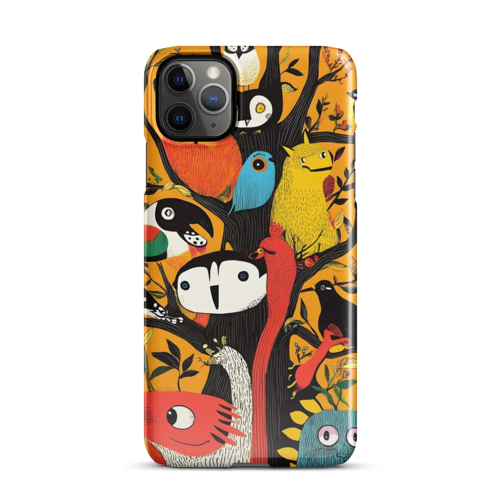 Whimsical Woodland Creatures | Phone Case |  11 Pro Max | Snap Case | Glossy