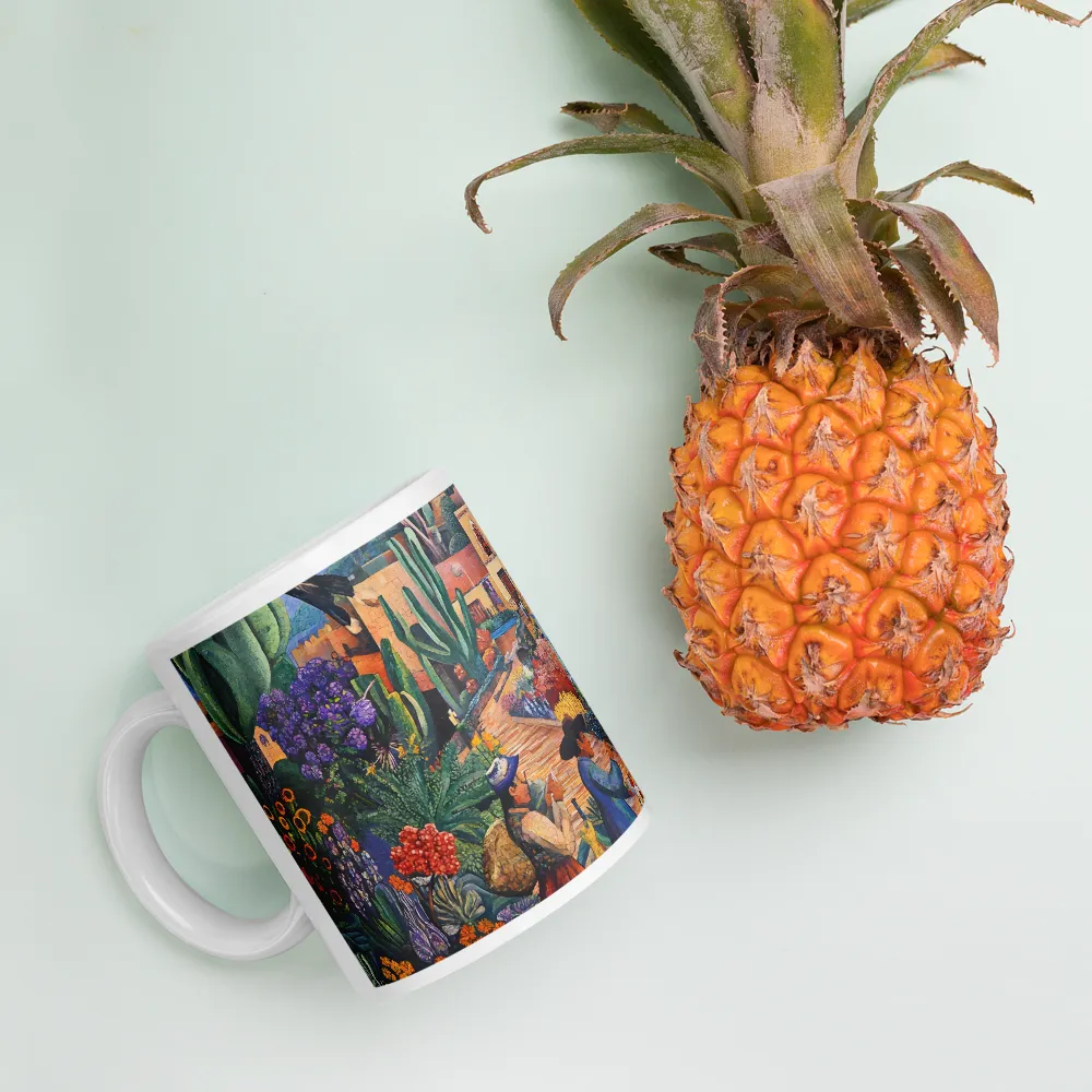 A Mosaic Journey Through Colorful Landscapes | Mugs | Multiple Sizes & Colors