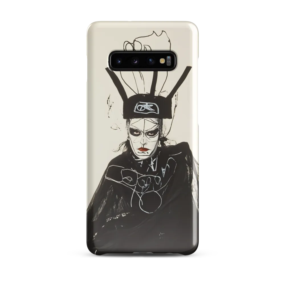 Mystique in Monochrome | Phone Case |  S10 Plus | Snap Case | Glossy