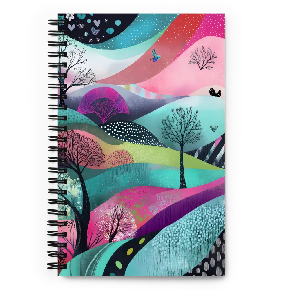 Whispers of a Dreamscape | Spiral Notebook