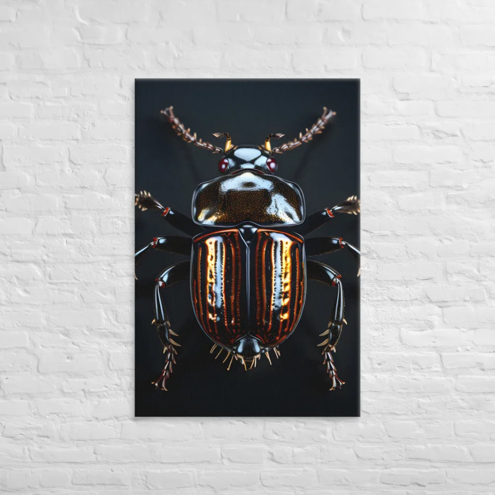 Luminous Insect Majesty | Canvas | 32″×48″