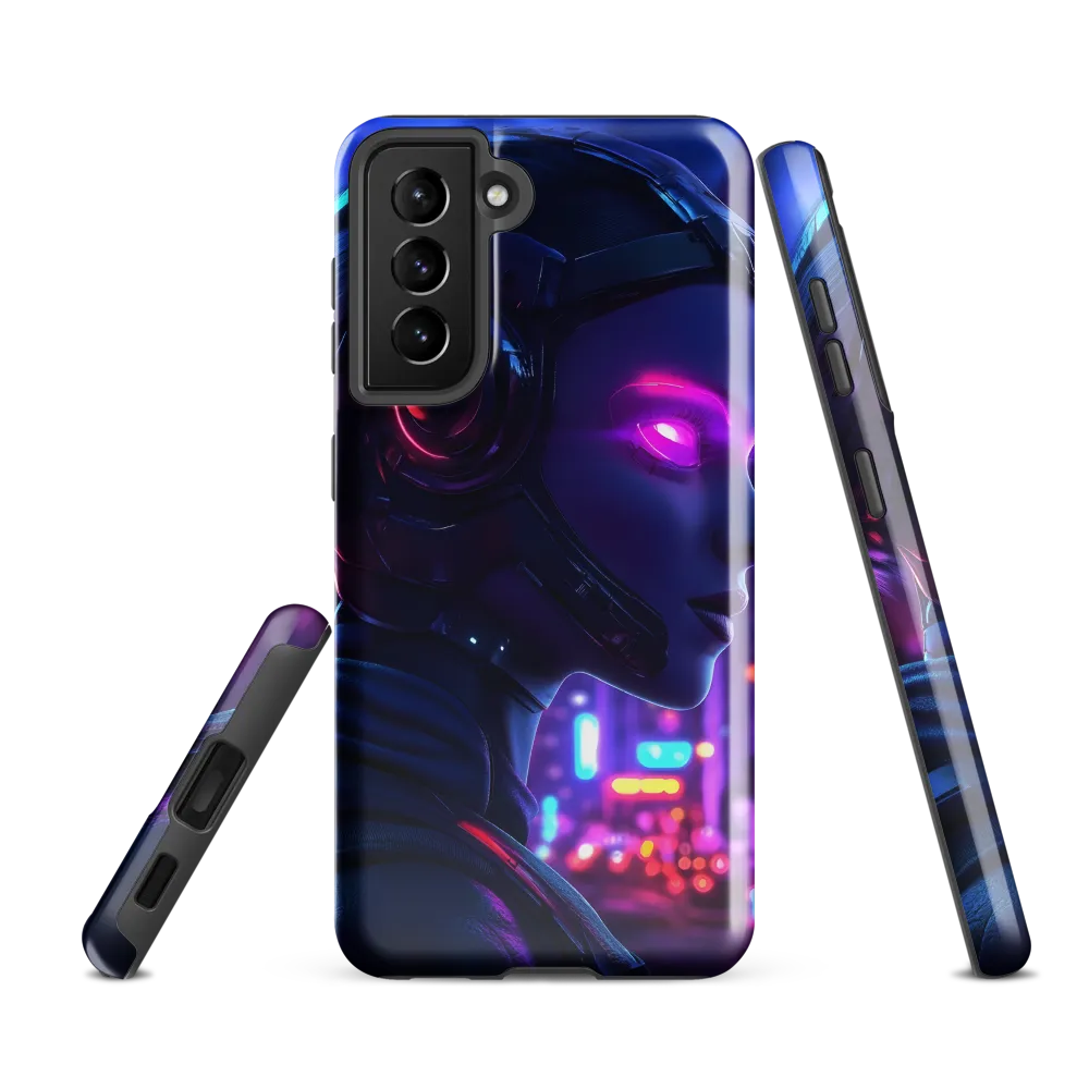 Neon Dreams: A Cyborg's Mystique