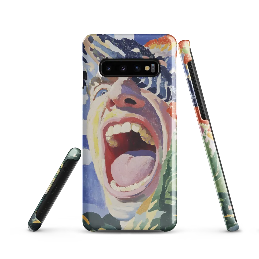 The Echo of Anguish | Phone Case |  S10 | Snap Case | Glossy