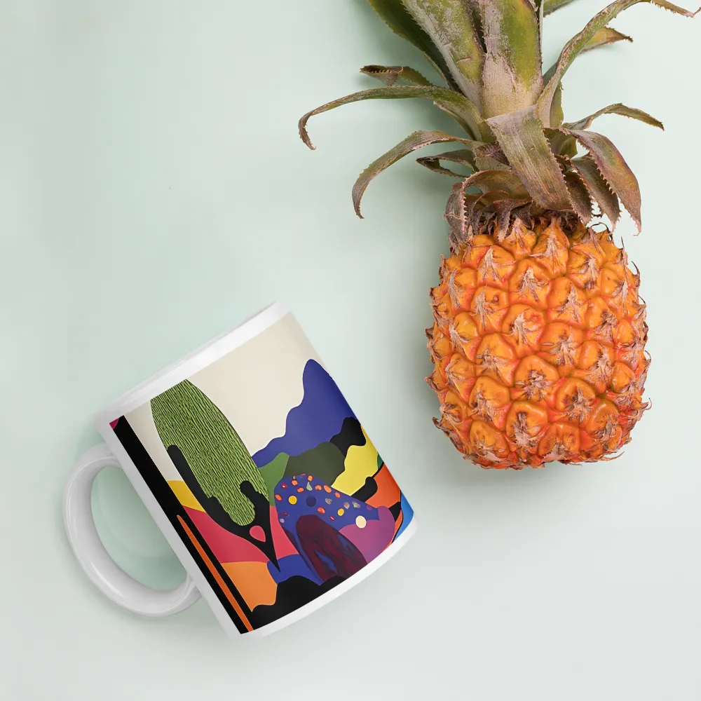 Whimsical Landscape in Color | Mugs | Multiple Sizes & Colors