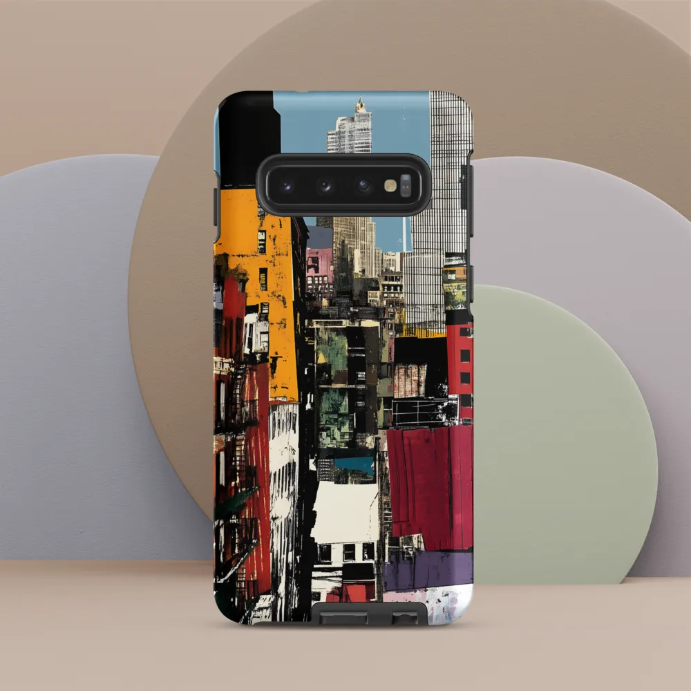 Urban Collage: A Vivid Cityscape
