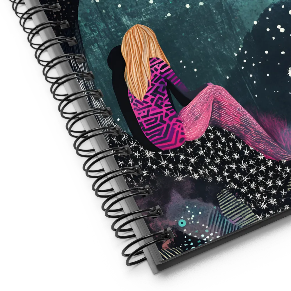 Whispers of Serenity | Spiral Notebook