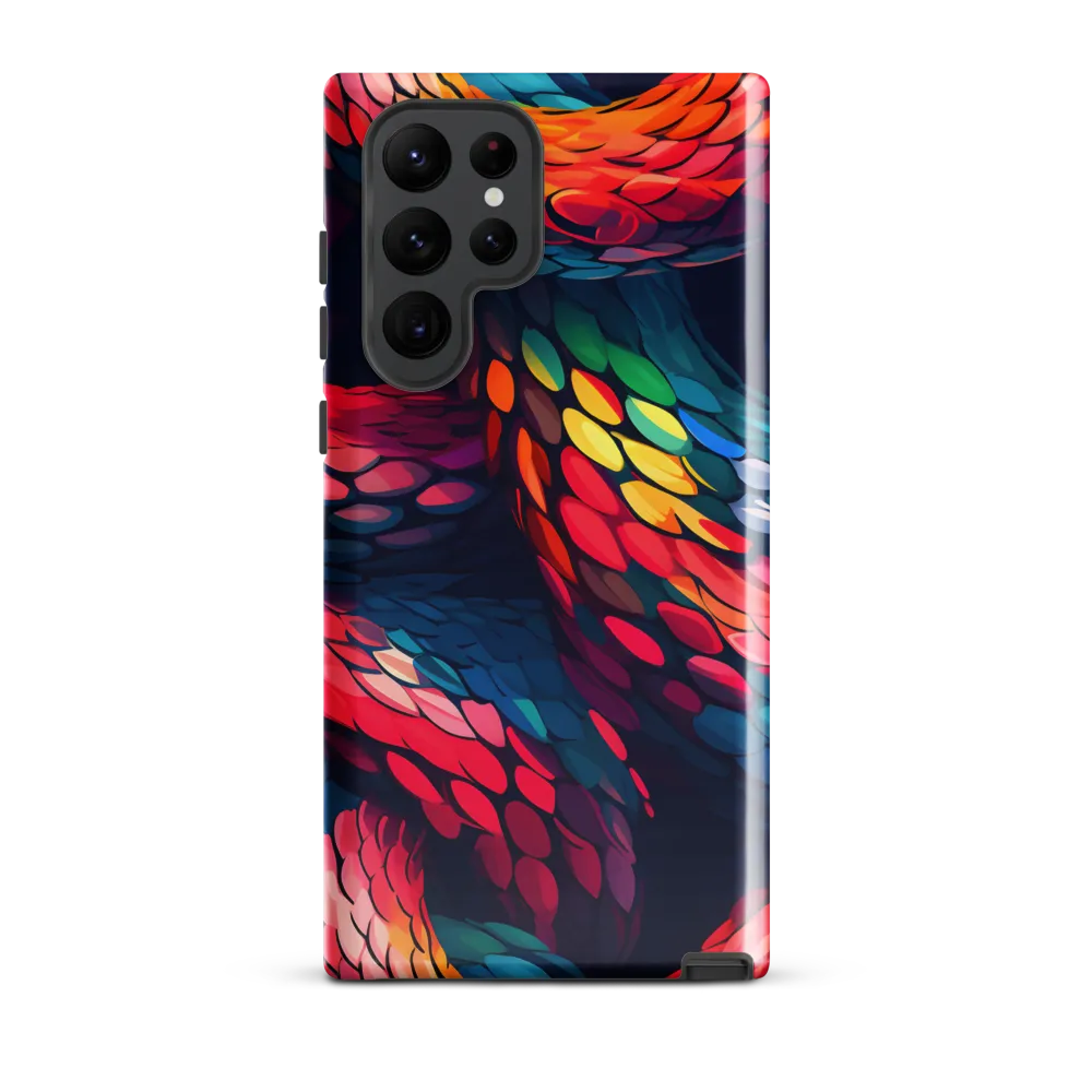 Serpentine Harmony | Phone Case |  S22 Ultra | Tough Case | Glossy