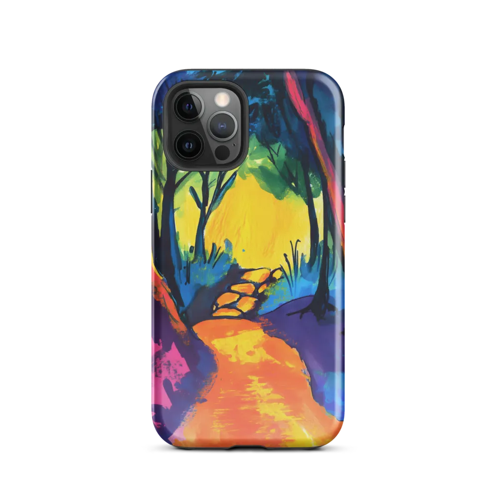Path Through a Vibrant Forest
