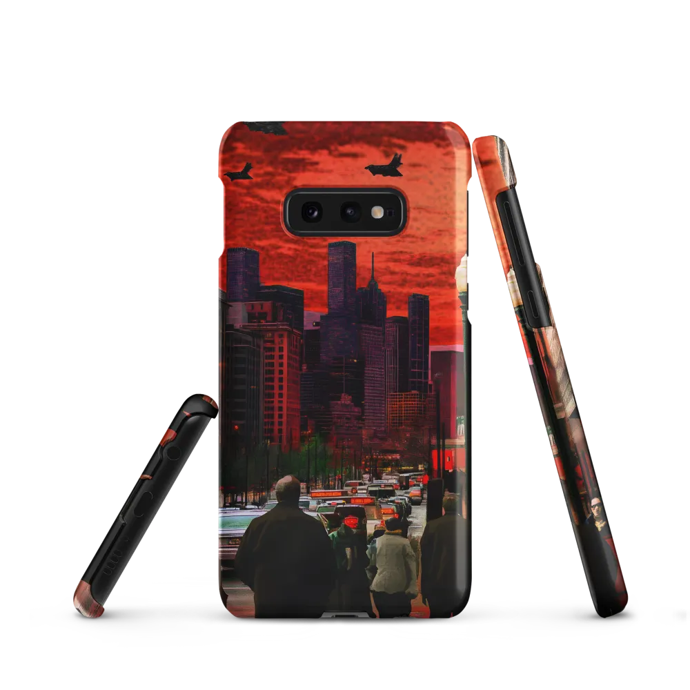 Urban Reverie: Stratospheric Shadows | Phone Case |  S10e | Snap Case | Matte