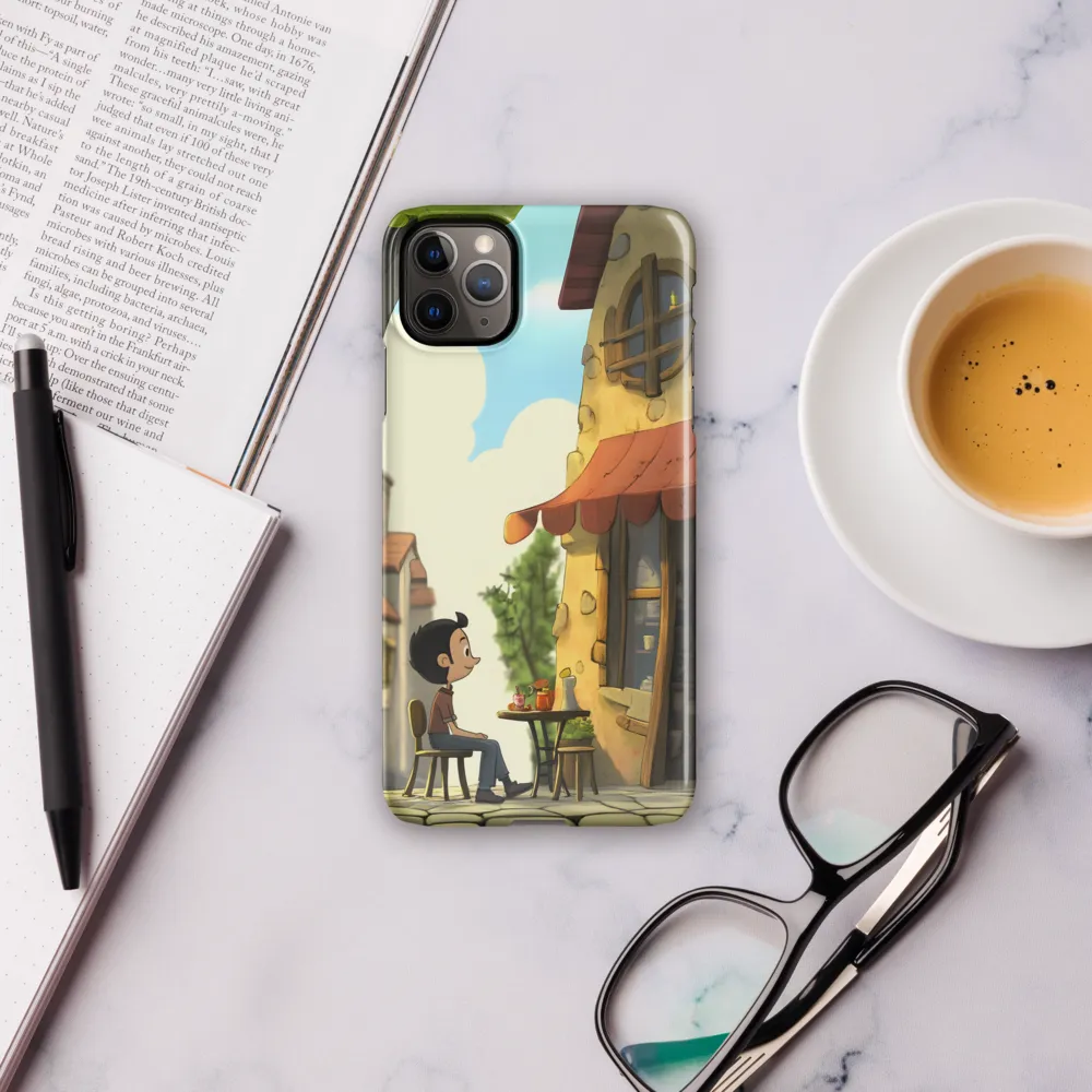 A Moment of Wonder at the Cafe | Phone Case |  11 Pro Max | Snap Case | Glossy