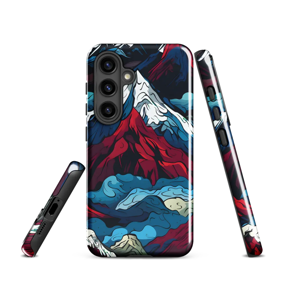 Mountain Majesty: An Abstract Voyage