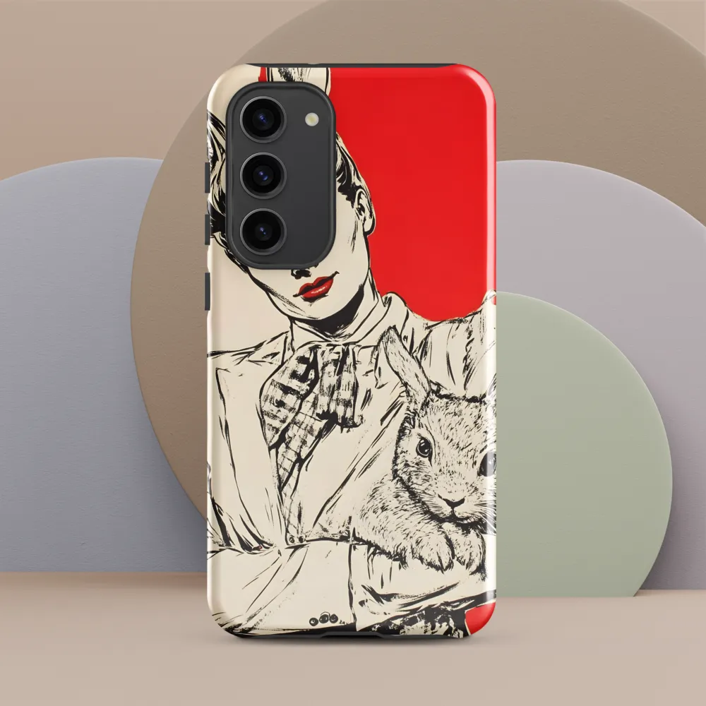 Whimsical Elegance: The Rabbit Lady