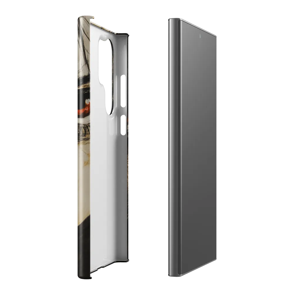 Gaze of Intensity | Phone Case |  S23 Ultra | Snap Case | Glossy