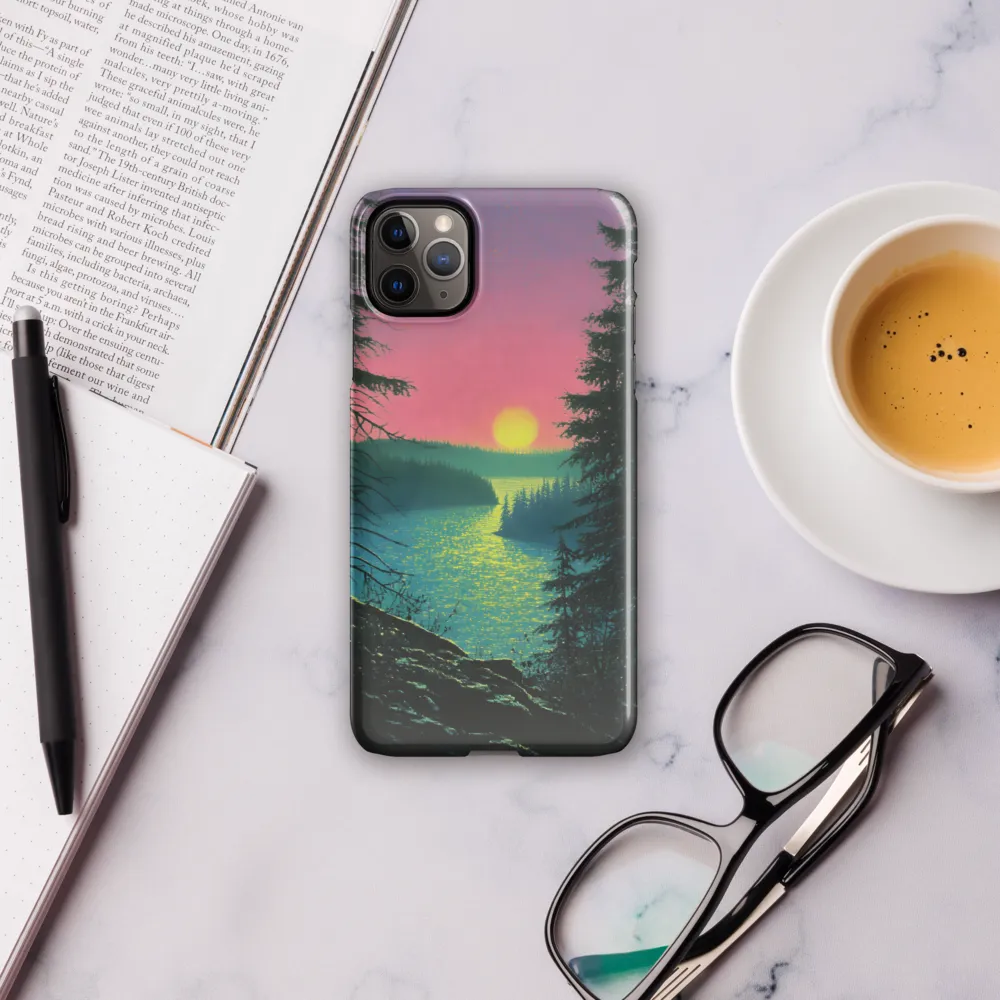 Serene Sunset by the Tranquil River | Phone Case |  11 Pro Max | Snap Case | Glossy