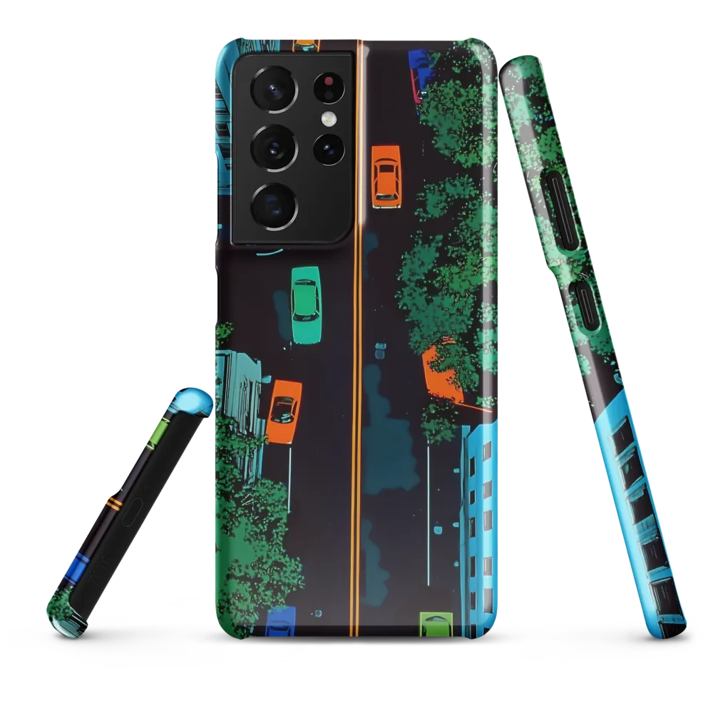 Urban Pulse: A Colorful Intersection