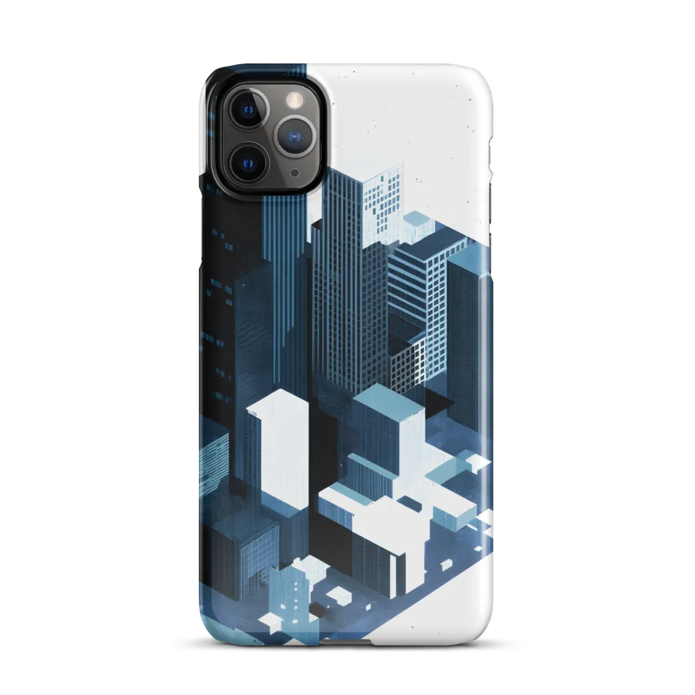 Urban Geometry: A Contemporary Cityscape | Phone Case |  11 Pro Max | Snap Case | Glossy