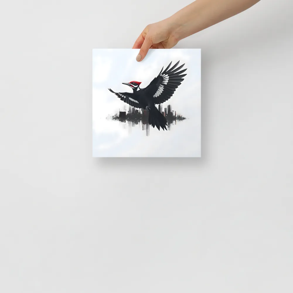 Urban Woodpecker 
 Poster | 10″x 10″