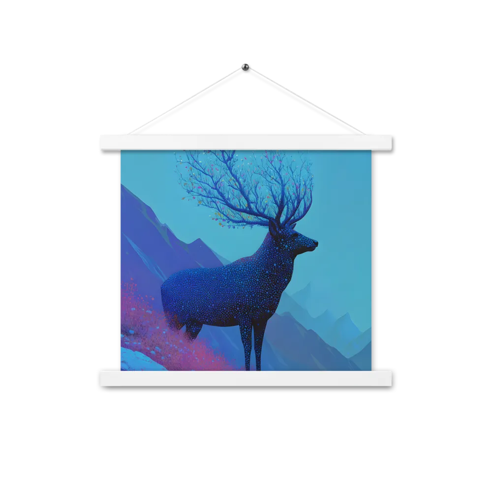 Ethereal Harmony | Poster With White Wood Hanger | 14″×14″