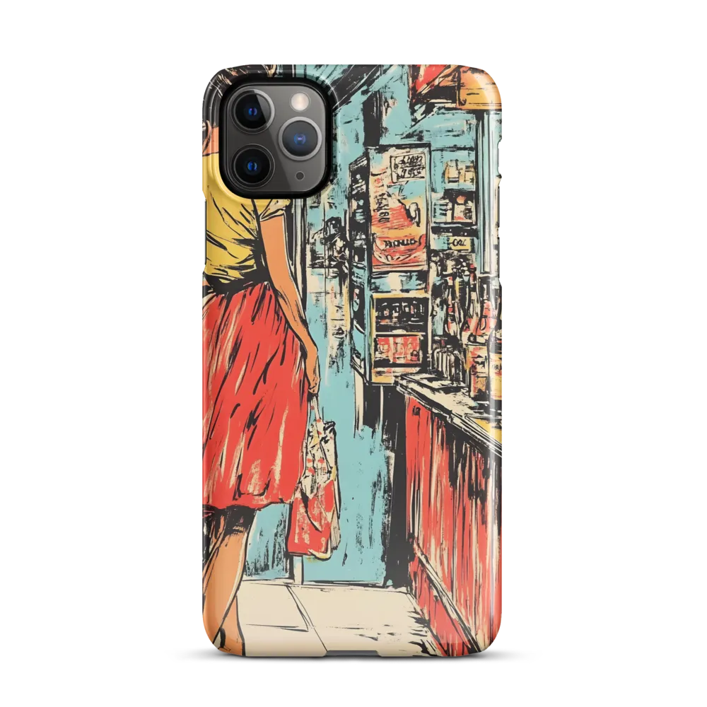 A Vintage Encounter in the Aisles | Phone Case |  11 Pro Max | Snap Case | Glossy