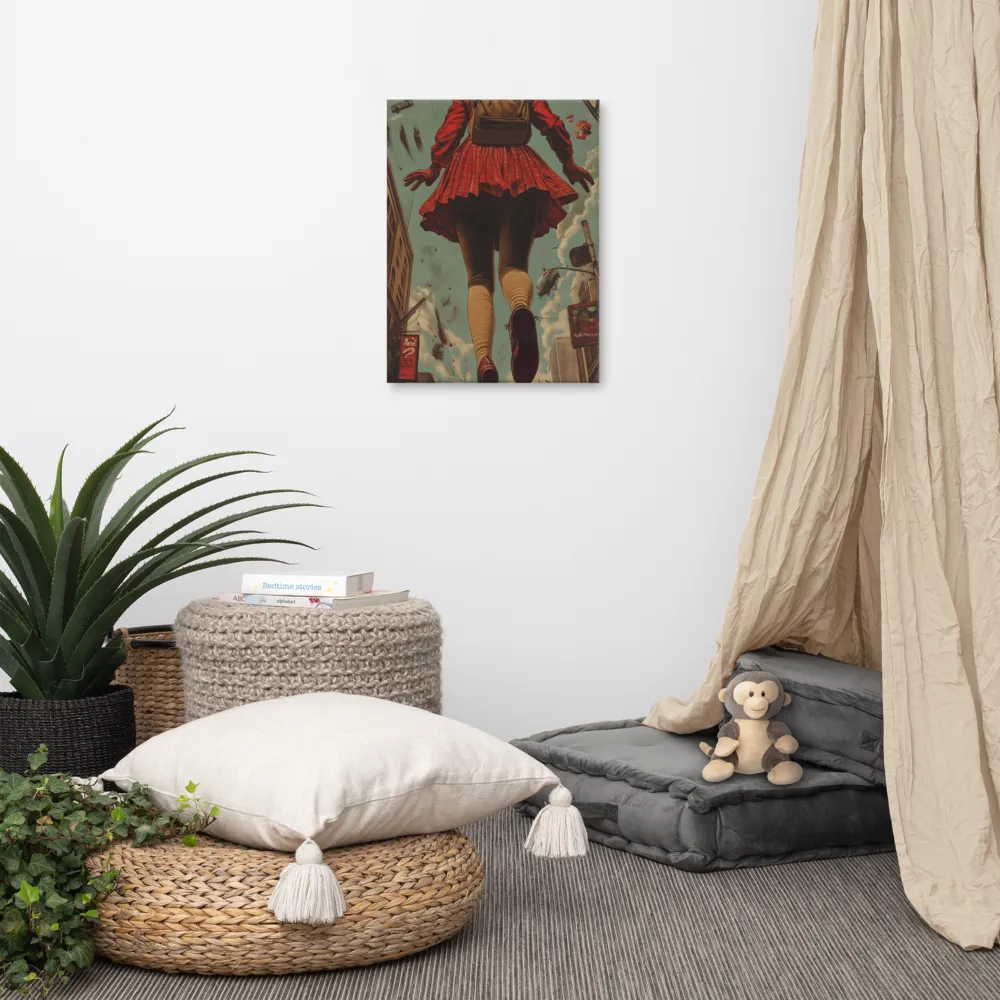 Flight of the Urban Dreamer | Canvas | 18″×24″