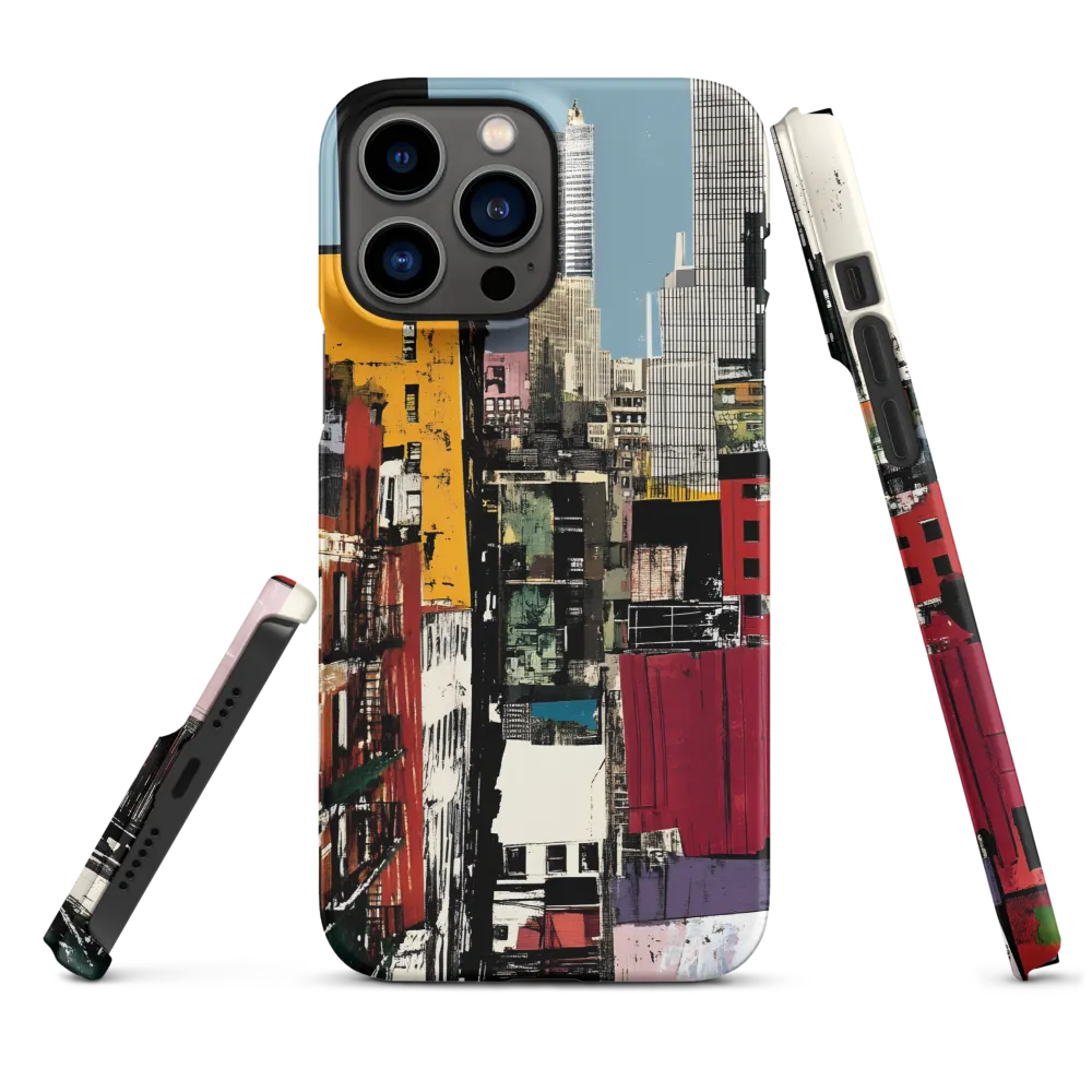 Urban Collage: A Vivid Cityscape