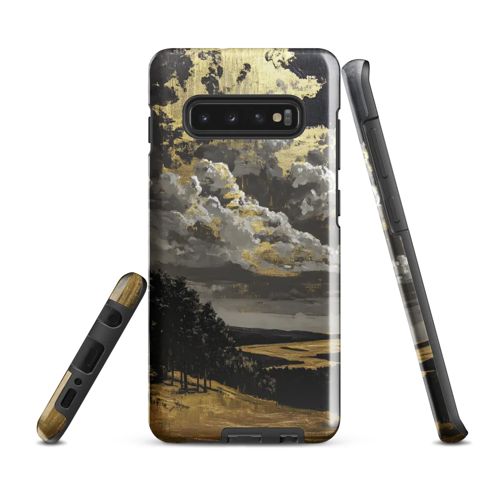 Golden Serenity in a Dramatic Sky | Phone Case |  S10 Plus | Tough Case | Glossy