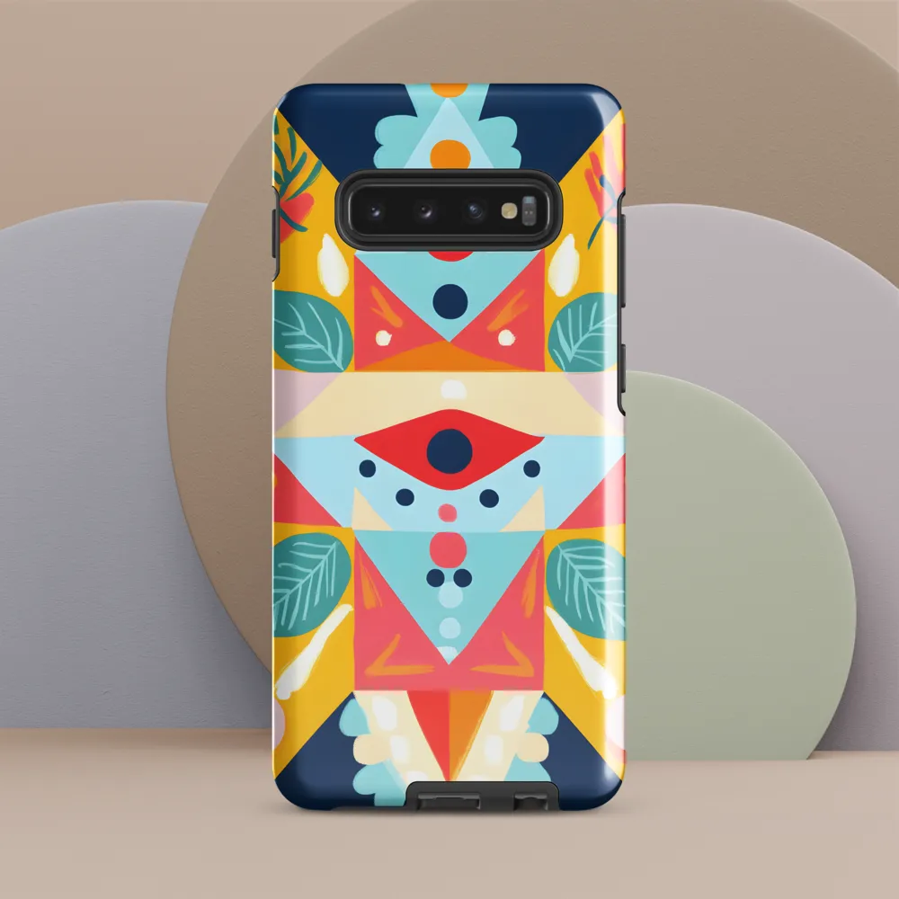 Symphony of Shapes | Phone Case |  S10 Plus | Tough Case | Glossy