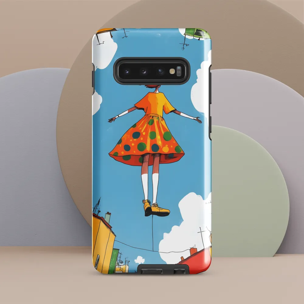 Floating Dreams in a Colorful Sky | Phone Case |  S10 Plus | Tough Case | Glossy