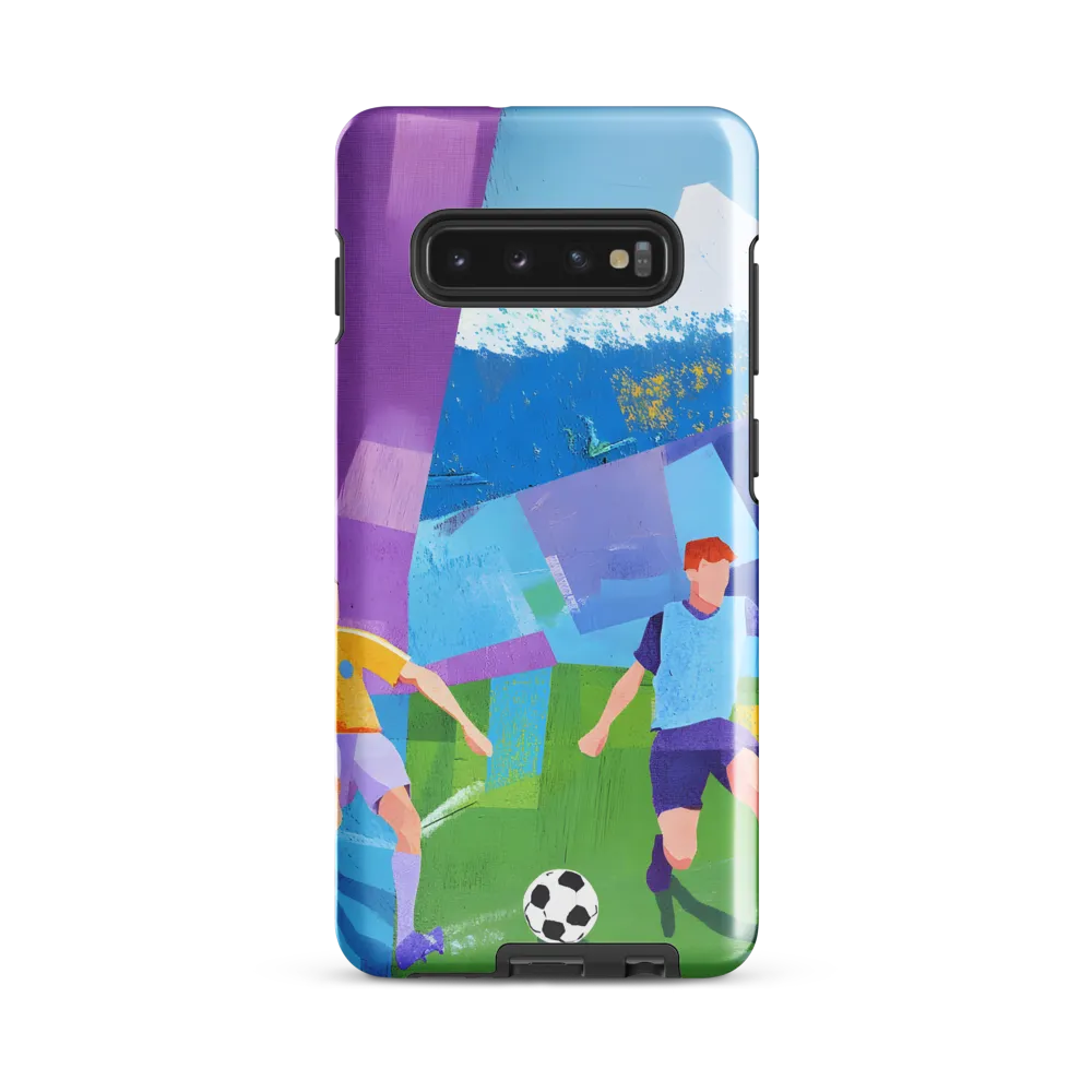 Dynamic Duel on the Field | Phone Case |  S10 Plus | Tough Case | Glossy