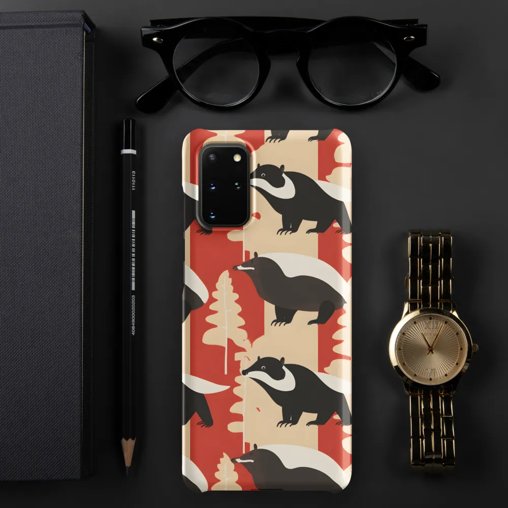 Wildlife Pattern: The Badger Tale