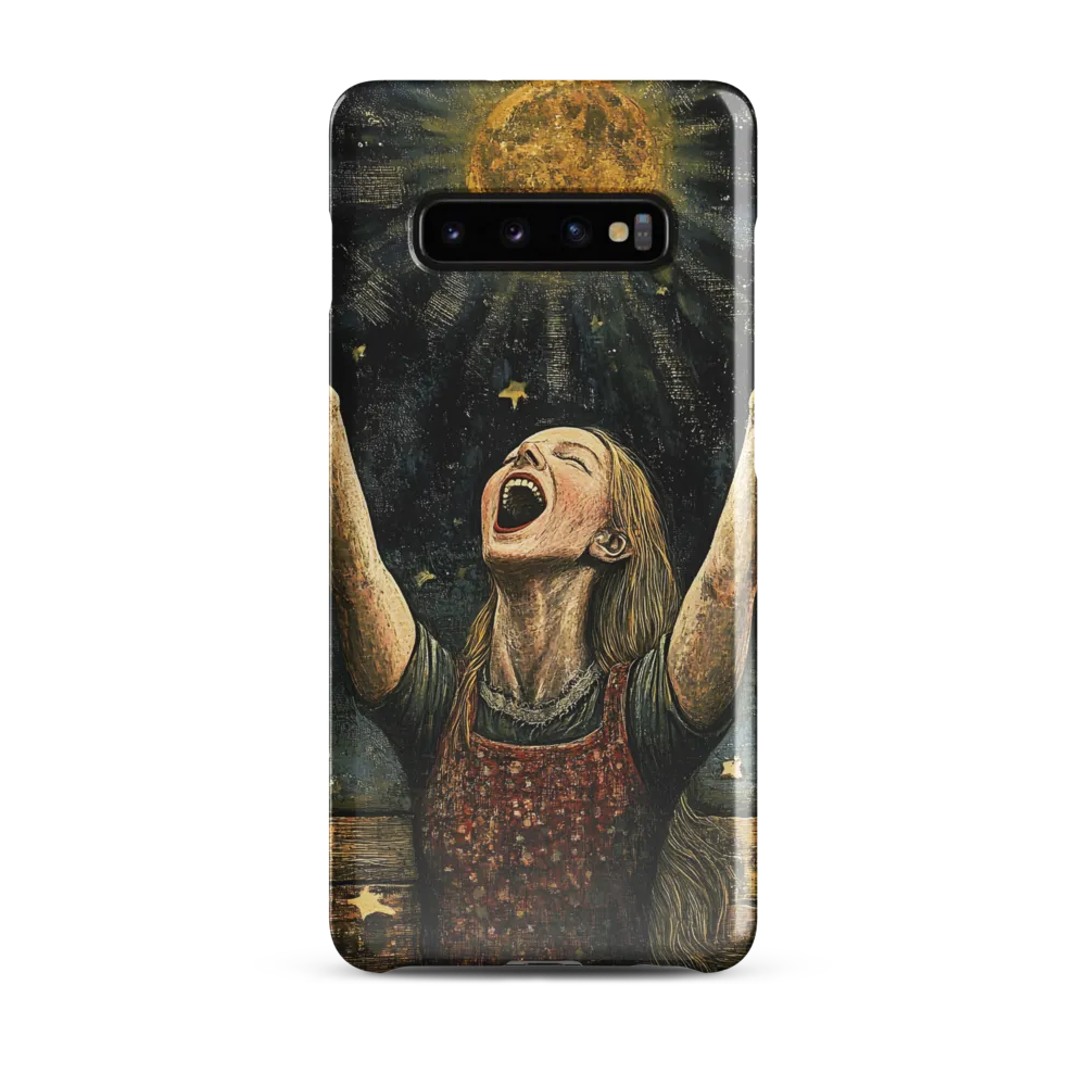 Reaching for the Moon | Phone Case |  S10 Plus | Snap Case | Glossy