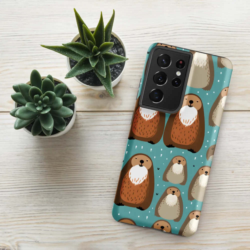 Whimsical Otter Pattern